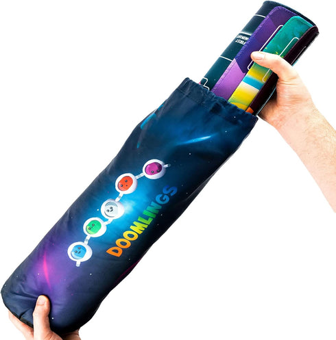 Doomlings Card Game & Playmats Carrying Bag - Waterproof Storage for Up to 7 Game Mats