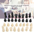 32pcs International Chess Set, Solid Chess Pieces Entertainment Tool, Checkers Game Board