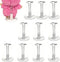 Bofiyma 10 Pack Adjustable Doll Stand - Compatible with labubu, Display Holder for