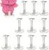Bofiyma 10 Pack Adjustable Doll Stand - Compatible with labubu, Display Holder for