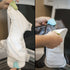Cloth Diaper Sprayer Splatter Shield with Gusset Stretcher + Laundry Mitts, Ergonomic Design for Rinsing Cloth Diapers