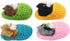 4Pcs Mini Kitten in Shoe Doll Toy, Sleeping Cat in Slipper with Meows Sounds Decor Hand Toy Gift for Kids