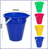 Holady Summer Accessory(4 Pack) Large Sand Beach Buckets Pail,Sand Bucket Water Bucket for Beach Fun Great Party