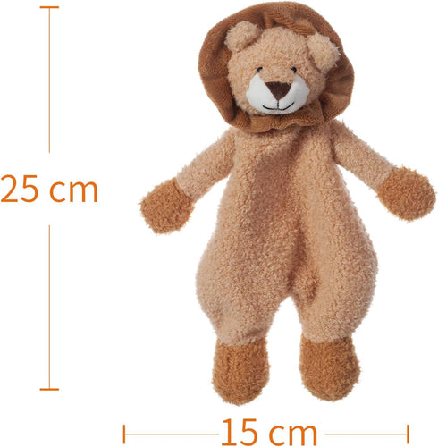 Apricot Lamb Stuffed Animals Security Blanket, Yellow Lion Infant Nursery Character Blanket, Plush (10 Inches)