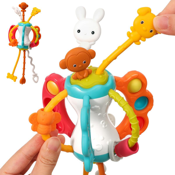 taotaotoys Toddlers Airplane Travel Toys Montessori Toys for Babies 6-12 Months Boy Girl