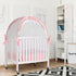 L RUNNZER Pack Pack (39.6" 27.6" 49.2" N Play Tent, Baby Mini Crib Tent to Keep Baby in, Crib Net for and Play, Mini