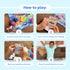 2nd Set (2-6 The Fidget Game SquishyLand in Rainbow Reef - Educational & Phonics Kindergarten Learning Activities