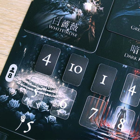 Blades & Rose Exciting Werewolf-style Party Game for Family and Friends | 5-10 Players | Social Deduction Board Game