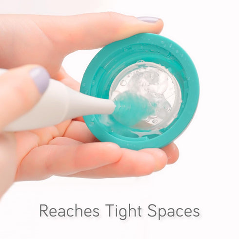 Sets, 4pk, Nanobebe Baby Bottle Cleaner Replacement Heads - for E-Brush Electric Rechargeable Bottle Cleaning Brush