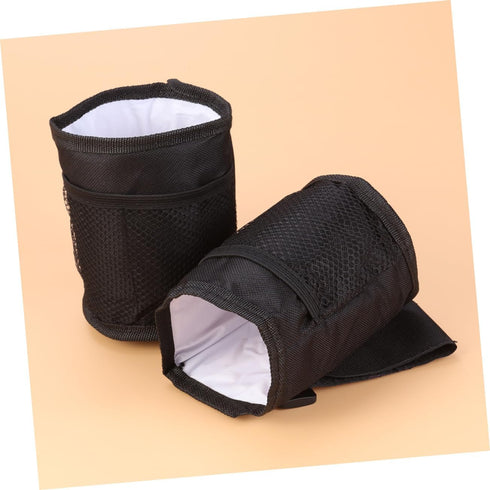 CHILDWEET Eva Compartment Cup Holder Bag Portable Cup Carrier for Stroller Waterproof Side Mug Holder Insulation