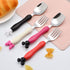 Children Spoon Fork Set, Baby Feeding Spoon Stainless Steel, Kids Eating Utensils, Toddler Flatware