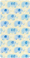 miaozhen Cotton Crib Sheets for Baby Boys Girls Soft Comfy Cute Animal Blue