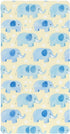 miaozhen Cotton Crib Sheets for Baby Boys Girls Soft Comfy Cute Animal Blue