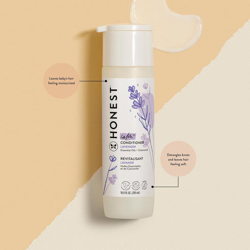 2-in-1 20 oz The Honest Company Baby Shampoo, Body Wash & Conditioner Duo, Cleansing, Silicone-Free, Naturally Derived