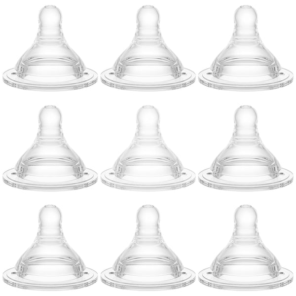 Bottle Nipples Ideal for Thicker Liquid Nipple Level 5, 9m+, Compatible with