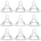 Bottle Nipples Ideal for Thicker Liquid Nipple Level 5, 9m+, Compatible with