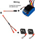 6PCS JST Plug Splitter Y Cable, JST Male Female Parallel Adapter Harness for Traxxas TRX-4 RC Car Crawler Truck
