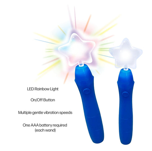 PottyFriend Potty Training Sensory Calming Wands (Blue)