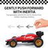 12Pcs F1 Formula Pull Back Cars Toy with Number Stickers, Crash Resistant Inertia Race Cars for Kids