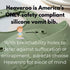 Heaveroo Silicone Vomit Bib, America's ONLY Safety Compliant Silicone Vomit bib, XL Bucket Design to Catch Vomit