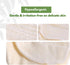Generic 6-Pack, 7.87 7.87 inches, 2-Layer Baby Washcloths Ultra Soft Viscose, x Deluxe, Super Absorbent, Machine