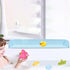 Generic Counter Bath Splash Guard - Silicone Shield Bathroom Accessory | Bath Tub Splash Guard | for Children Sink