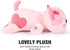 9") Onsoyours Original Sakura Cat Plush Cute Kitten Stuffed Animal Soft Little Pink Kawaii Kitty Plush Toy Gift