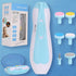 KIYNIDE Trimmer 6 Baby Nail Clippers Baby Safe Electric Nail File Kit for Newborn Infant Toddler Kids Toes