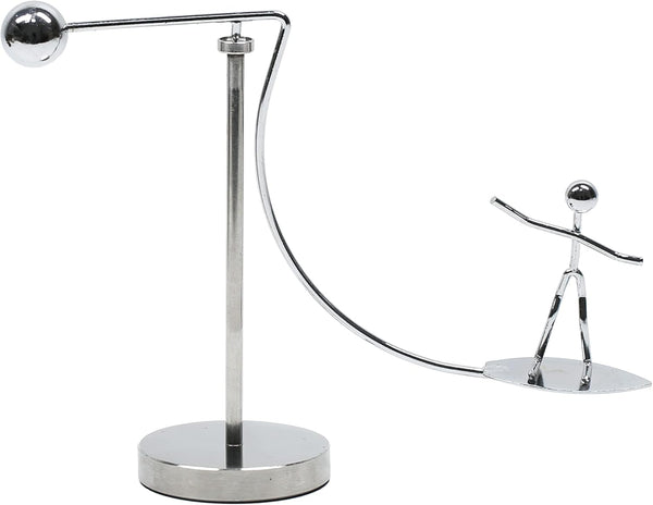MagicTech Steel Balance Toy, Balancing Tumbler Kinetic Art Toy, Decompressive Science Psychology Desk Decor PH06