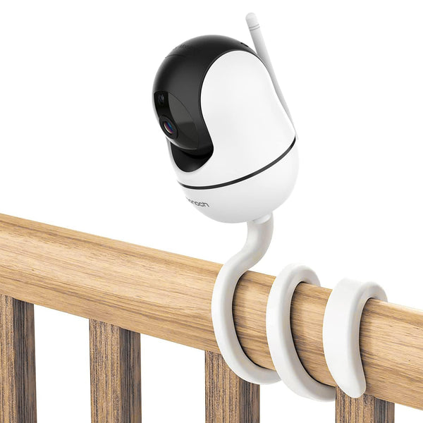 bonoch Baby Monitor Mount, Flexible Crib Camera Holder for BBM01/BBM02/BBM03, Wall Mount without Damage