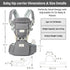 6 1 744 lbs in Hip Carrier for Baby - Easy to Wear Ergonomic Front Facing Baby Carrier with Hip Seat for - Baby Harness