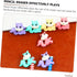36pcs Squirrel Erasers for Kids, Mini Bulk Classroom Toys, Animal Plastic Decorate, Christmas Erasers for Toddler