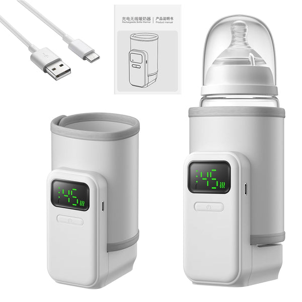 KLOMBIO Portable Outdoor Travel Bottle Warmer Breast Milk & Formula Bottle Warmer Keeps