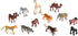 60 3+ Terra by Battat Pieces Wild Creatures Tube Realistic Mini Animal Figurines Lion, Hippo, Tiger, Bear & More Safari