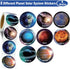 600Pcs 1.5 Inch Planet Solar System Stickers Roll for Kids Round Space Stickers for Boys Girls Solar System Party