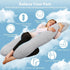 55in Chilling Home Pregnancy Pillow, Pregnancy Pillows for Sleeping, U Shape Body Pillows for Adults, Maternity Pillow