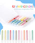 2-Pack, 24 (212 NewFamily Dustless Chalk Sticks Colors) Non-Toxic, Washable Sidewalk & Blackboard Chalk for Kids