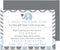 Paper Clever Party Blue Elephant Baby Shower Thank You Cards, 15 Pack with Envelopes, 4x6, Personalize