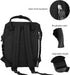 Backpack Backpacks Black And White Dinosaur Skeleton Diaper Bag Travel Large Capacity Multi-Function Zipper Casual