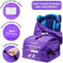 Clearworld Car Seat Travel Bag for Air Travel, Durable Gate Check Bag for Airport,Foldable Baby Stroller Travel Carry