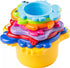 Baby Bath Toy - Beach Stacking Cups for Boys and Girls - 8 pcs Bath Tub Toys for Toddlers