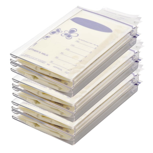 Ugotfeels 6-Pack Freeze Flat Breast Milk Storage Bag |Breastmilk Freezer Flattener Kit Make