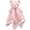 Bear Baby Security Blanket, Soft Fluffy Lovey for Girls, Cuddly Bear Stuffed Gift for Newborn Infants, Pink 13.5 Inch