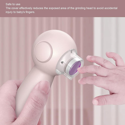 BTSEURY Trimmer, 120mah Baby Electric Nail Clipper, Electric Nail Efficient Safe Portable Rechargeable Battery Infant