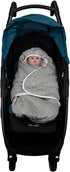 Bebamour Winter Car Seat Cover & Baby Swaddle Blanket for Newborns