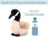 12 inches The Petting Zoo Canada Goose Stuffed Animal Plushie, Gifts for Kids, Wild Onez Animals, Goose Plush Toy