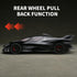 RZAPE 1/24 3-12Black Spray Project EVO Toy Cars Diecast Cars Metal Car Carros De Coleccion,Model Car Kits for Adults