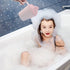 Surakey Baby Rinse Cup Hair Washing Shower Bath Cartoon Cat Silicone Soft Adjustable Visor Head Protector Shampoo Spoon