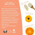 Earth Mama 34 oz Sweet Orange Baby Wash Liquid Hand Soap Refill, Body Wash for Sensitive Skin, All Purpose Castile Soap