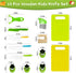 13 Pcs Montessori Kitchen Tools for Toddlers, Safe Knife Set for Real Cooking